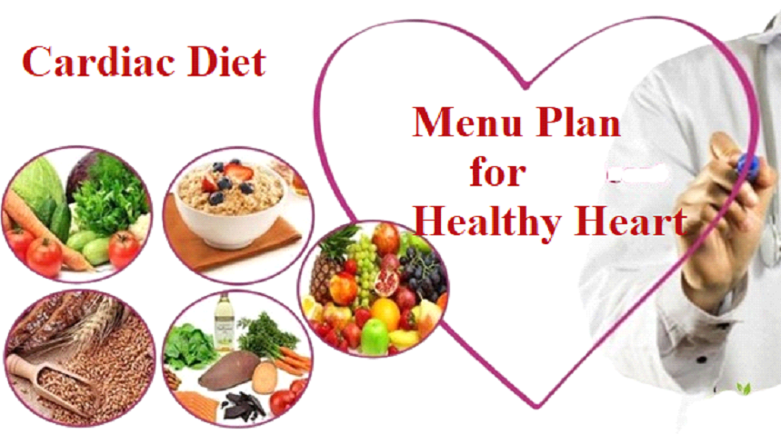 CARDIAC DIET MENU PLAN